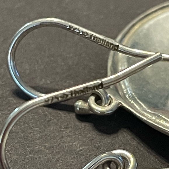 Silpada Rare ‘TIDAL WAVE’ Textured Sterling Silver Earrings W2987 - Picture 13 of 14